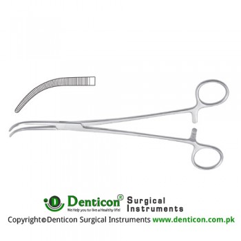 Overholt-Fino Dissecting and Ligature Forceps Curved Stainless Steel, 21 cm - 8 1/4"